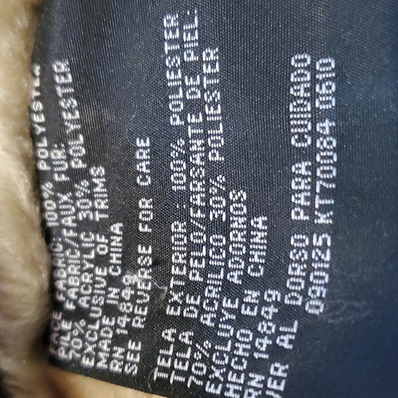 Big Chill Faux Leather & Fur Coat - Picture 5 of 7